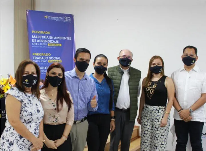 Directivos Uniminuto  CR CÚCUTA en Lanzamiento nuevos programas