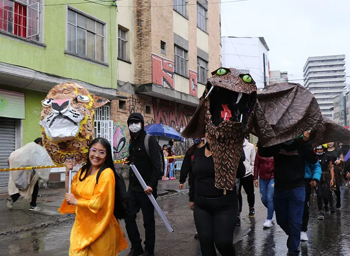 Niños en carnaval