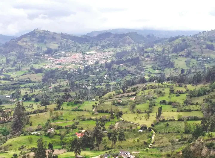 Paisaje Boyacá Colombia