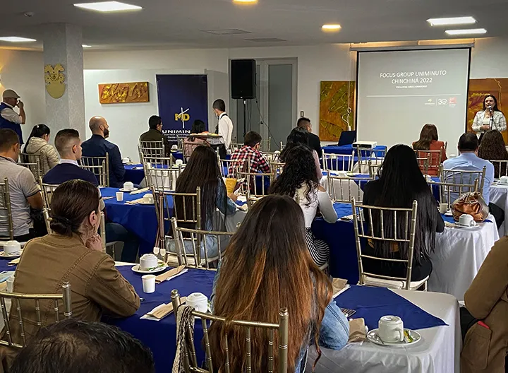 Personas asistentes al focus group