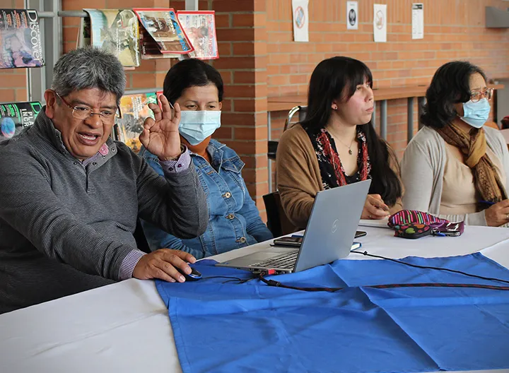 Conversatorio sobre el rol de la mujer, liderado por el Dr. Jorge Membrillo. 