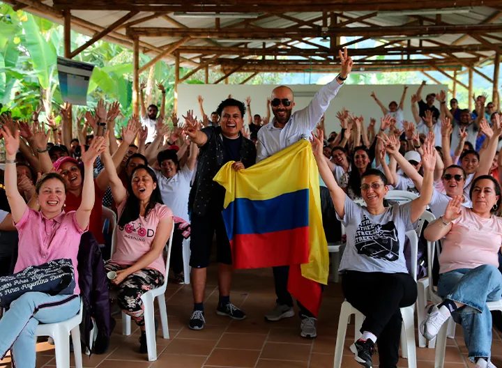 510 administrativos de la sede Cundinamarca participaron en la ruta de la Trasformacción.