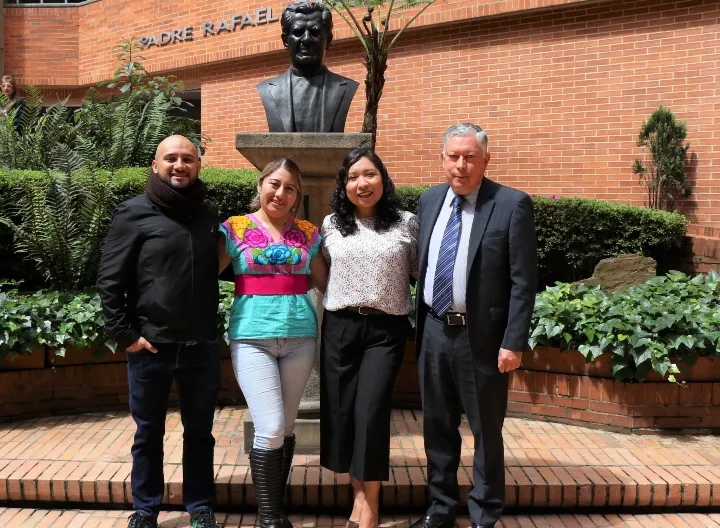 Tres estudiantes de la Benemérita Universidad Autónoma de Puebla realizaron su pasantía internacional en UNIMINUTO Bogotá Presencial.