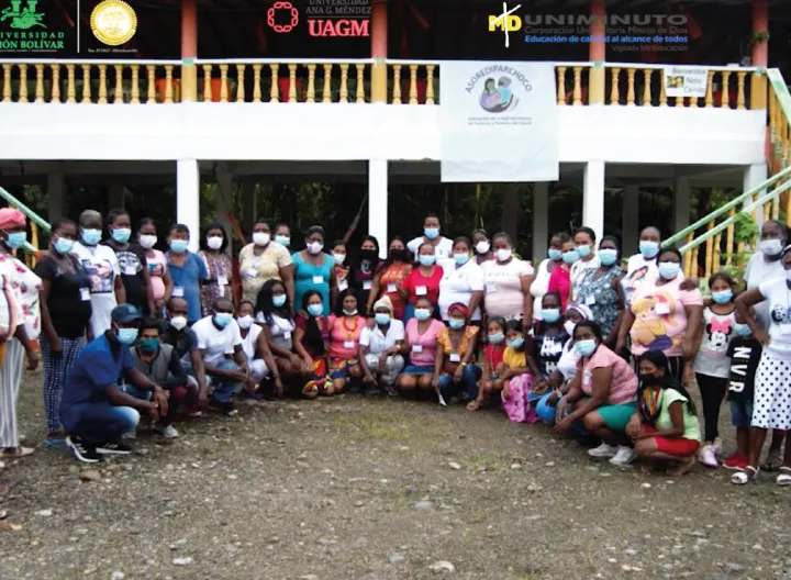 Comunidades del Chocó presentes en la fotografía