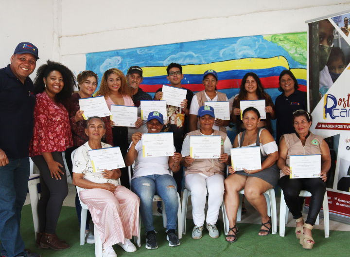 UNIMINUTO Caribe Certifica a migrantes y colombianos como comunicadores comunitarios en la prevención contra   la Trata de Personas en Barranquilla