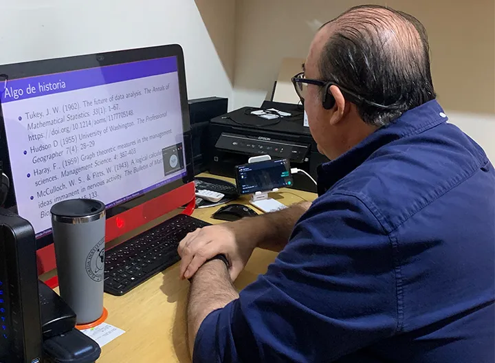 Experto en BIG DATA, dictó curso corto ofertado por la Facultad de Ingeniería