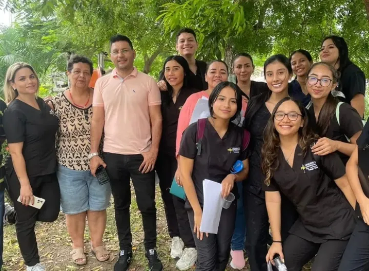 Estudiantes del programa de Trabajo Social.