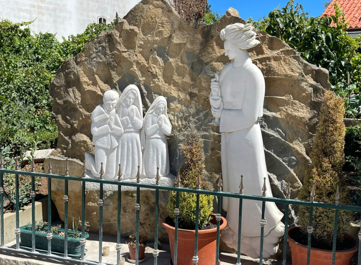 Aparición del Ángel de la Paz a los Niños de Fátima.