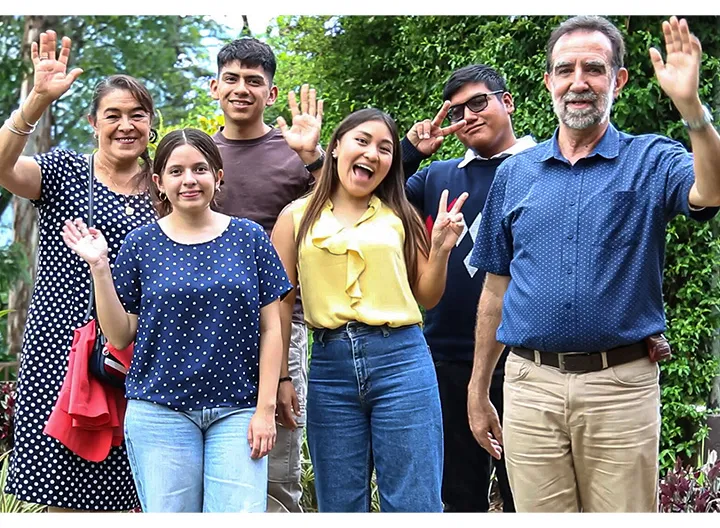 Estudiantes de la salle México en UNIMINUTO