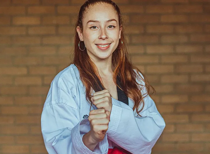 Mariana Henao Gutiérrez, taekwondista de UNIMINUTO