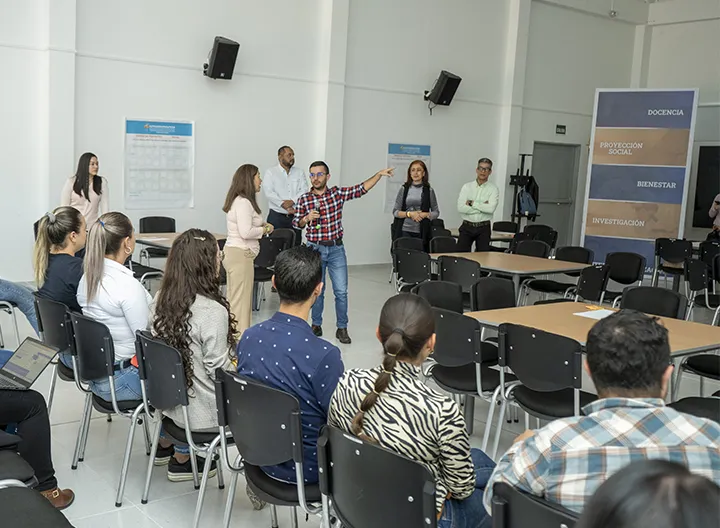 Participantes de UNIMINUTO en Tercer Congreso de Investigación en Pensilvania