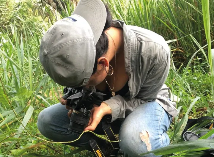 Persona tomando foto
