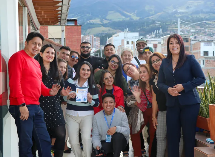 Visita del TECNOECUATORIANO a UNIMINUTO Pasto