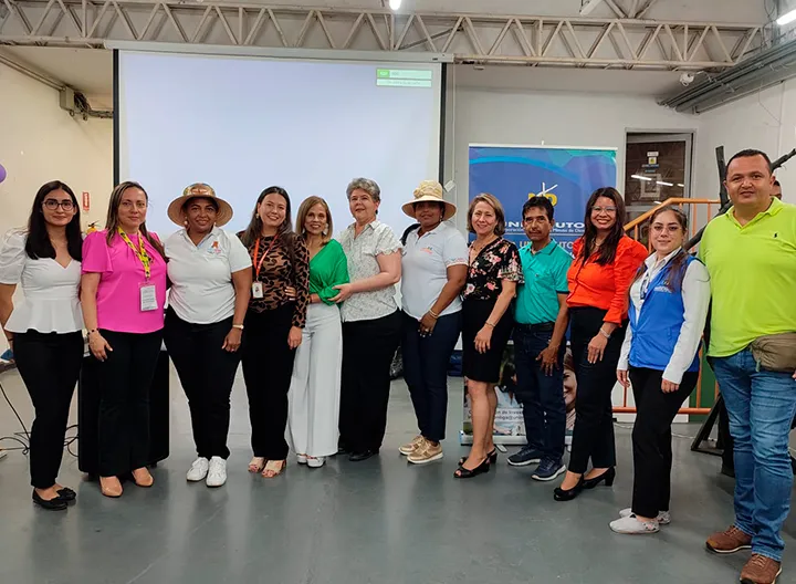 Coordinadores y docentes programa Trabajo Social