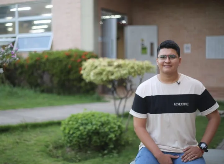 Juan José Caycedo Guzmán, joven investigador. 