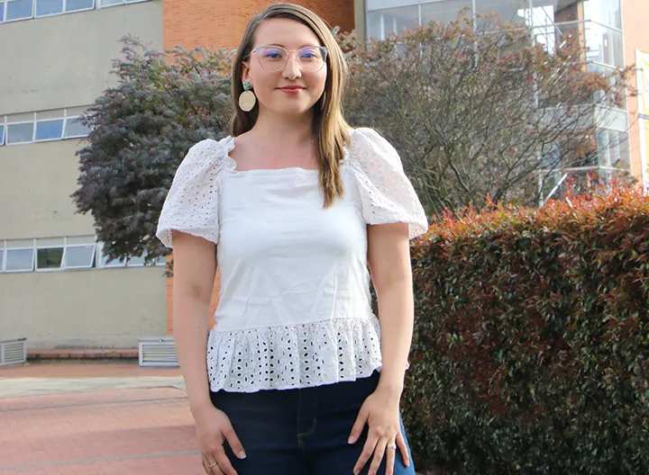 Laura Montañez, egresada UNIMINUTO Cundinamarca 