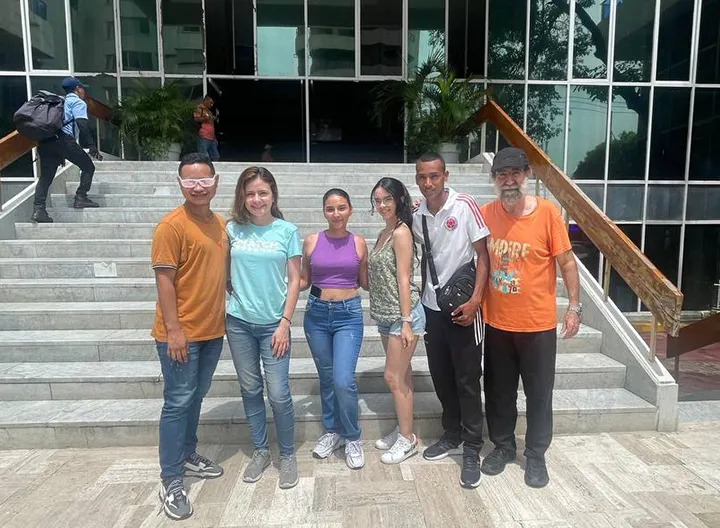 Estudiantes en la Universidad de Cartagena