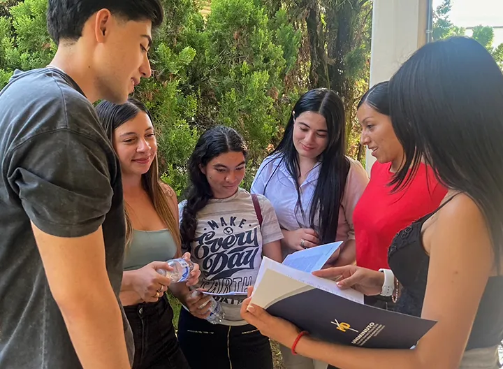 Estudiantes postulados a la beca