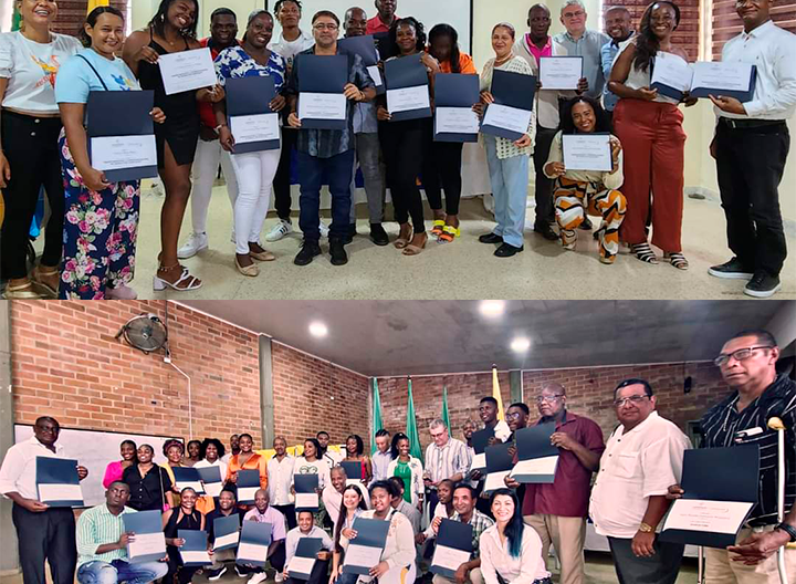 52 estudiantes de UNIMINUTO Seccional Antioquia – Chocó en el Centro Regional Chocó culminaron con éxito sus procesos formativos en programas de educación continua.  