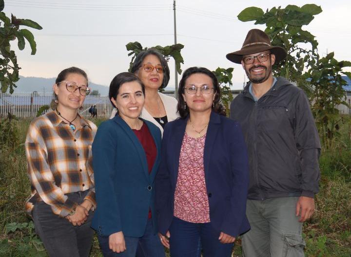 Equipo de trabajo del programa de Ingeniería Agroecológica de UNIMINUTO Zipaquirá, líderes del proyecto Punto Verde. 