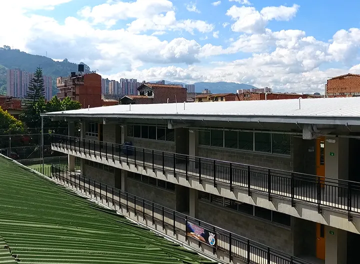 Edificio del Centro Universitario Itagüí de UNIMINUTO
