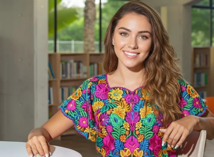 Foto de estudiante sonriente