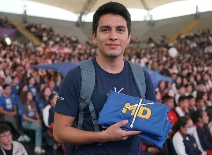 estudiante de UNIMINUTO en el  BizFest