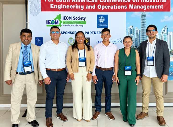 Estudiantes de Ingeniería Industrial de UNIMINUTO Virtual llevaron su investigación a Panamá