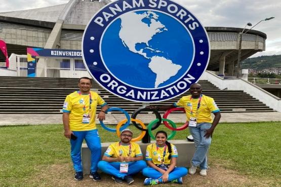 Voluntarios de UNIMINUTO en Juegos Panamericanos Junior