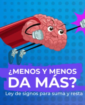  Ley de signos para suma y resta ¿Menos y menos da más?