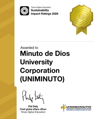 Banner del premio Times Higher Education 